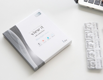 ビューイットブルーライトクリアワンデー